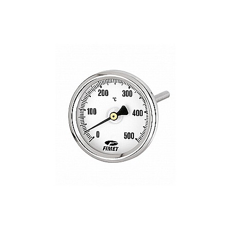 Termice - TERMOMETRU AXIAL 0-500 GRADE DN63 CU TEACA TB63/FUMI-100 FIMET