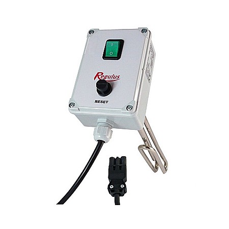 Accesorii, Piese de Schimb Boilere - REZISTENTA ELECTRICA REGULUS 2KW CU TERMOSTAT L350MM CU TERMINAL NEINCALZIT PENTRU CSE SOL W SRS1 T-E 16942
