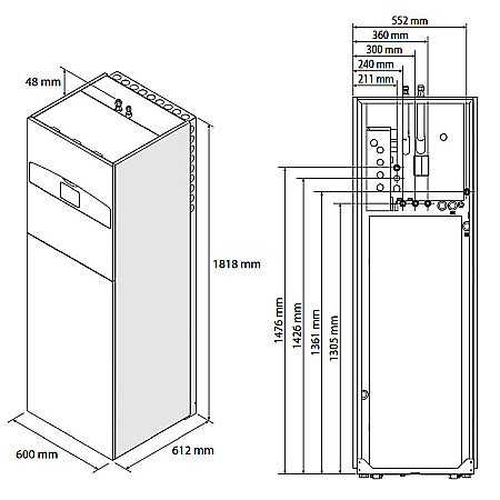 PACHET POMPA DE CALDURA ARISTON NIMBUS COMPACT 120 S NET MONOFAZAT 3302226 [7]