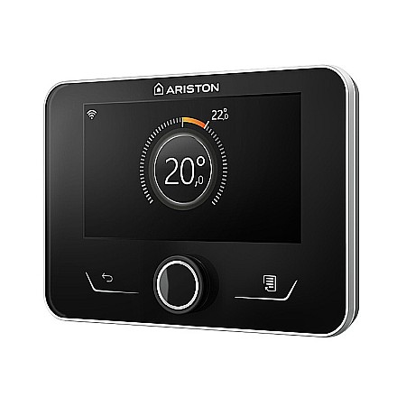 Automatizare Termostate Detectoare - TERMOSTAT AMBIENTAL CU FIR ARISTON SENSYS HD NEGRU