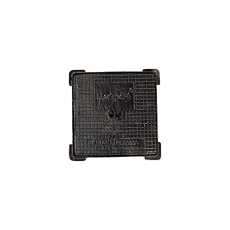 Capace si sifoane canalizare - Capac + rama fonta patrat 33x33x35 clasa b 125
