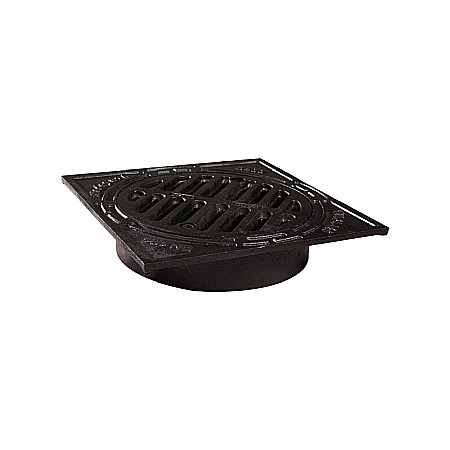 Capace si sifoane canalizare - Gratar fonta 37x37 pentru tub pvc dn315 clasa d400