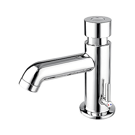 Obiecte Sanitare - BATERIE LAVOAR FERRO Z201R STATIVA CU TEMPORIZARE PRESTIGE II CROM
