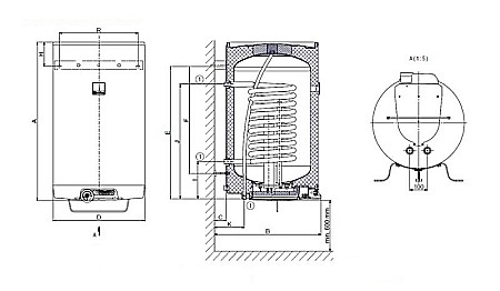 BOILER TERMOELECTRIC DRAZICE OKC 100 LITRI 1108208101 [2]
