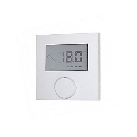 Automatizare Termostate Detectoare - TERMOSTAT KOMPAKT CU DISPLAY LCD KERMI CU FIR INCALZIRE IN PARDOSEALA