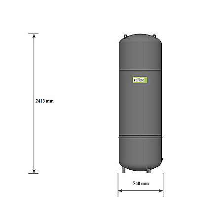 VAS EXPANSIUNE INCALZIRE 1000L N 1000/6 REFLEX [1]