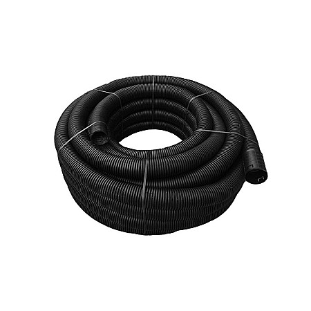 Accesorii consumabile fose septice, separatoare de grasimi - Tub drenaj d.110 gofrat 360grd. Dublustrat verde/negru 110152 Drainkit