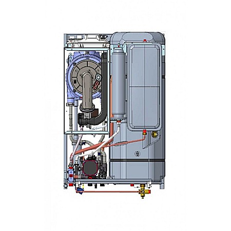 CENTRALA TERMICA PE GAZ IN CONDENSATIE IMMERGAS VICTRIX ZEUS SUPERIOR 25KW + BOILER DE 54 L KIT EVACUARE INCLUS [3]