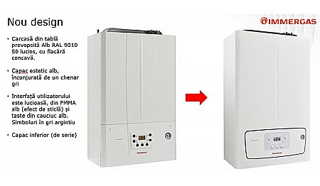 CENTRALA TERMICA PE GAZ IN CONDENSARE IMMERGAS VICTRIX TERA 24 PLUS V2 DOAR INCALZIRE KIT DE EVACUARE INCLUS [3]