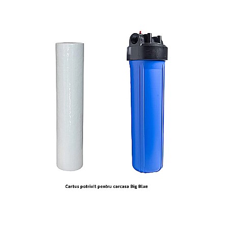 Cartus filtru apa rece 20 PP 20 microni Aquapur Valhoh Valrom 87242050020 [1]