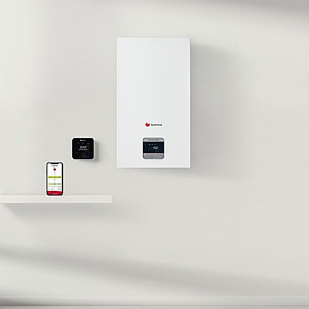 CENTRALA TERMICA PE GAZ IN CONDENSARE SAUNIER DUVAL THEMAFAST CONDENS MA31 KIT EVACUARE INCLUS [2]
