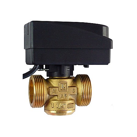 Termice - VANA DE ZONA CU 2 CAI 11/4 DN32 KVS=11M3/H REGULUS CU SERVOMOTOR SI CABLU LK525 NC 16284