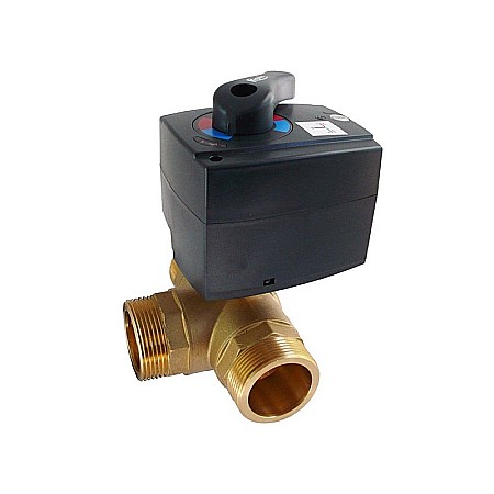 Termice - VANA DE ZONA CU 3 CAI 11/2 DN25 KVS=14.3M3/H REGULUS CU SERVOMOTOR DEVIERE L VZK R 325-230-1P-15L 19005