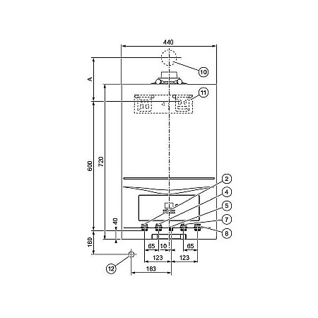 CENTRALA TERMICA PE GAZ IN CONDENSATIE VAILLANT ECOTEC PURE VUW 236/7-2 20.2 KW KIT EVACUARE INCLUS [6]