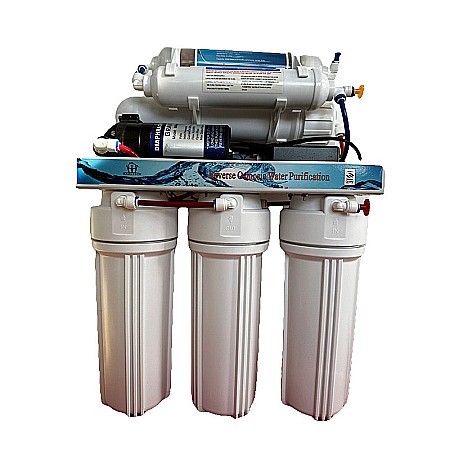 Osmoza inversa - FILTRU DE APA CU OSMOZA INVERSA IN 6 TREPTE CU MINERALIZARE SI POMPA KT-RO-50