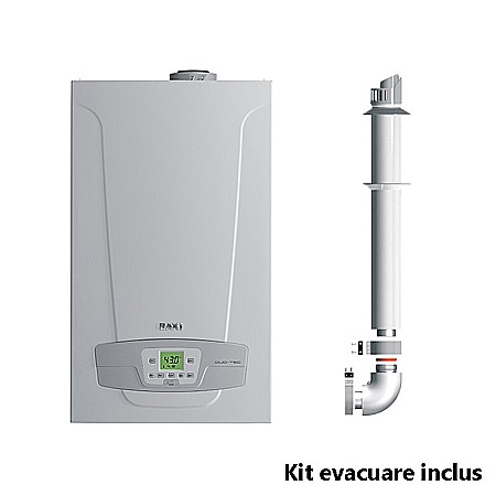 Termice - CENTRALA TERMICA PE GAZ IN CONDENSATIE BAXI LUNA PLATINUM+ 24 GA KIT EVACUARE INCLUS