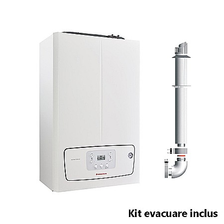 Centrale termice gaz - CENTRALA TERMICA PE GAZ IN CONDENSARE IMMERGAS VICTRIX TERA 24 PLUS V2 DOAR INCALZIRE KIT DE EVACUARE INCLUS