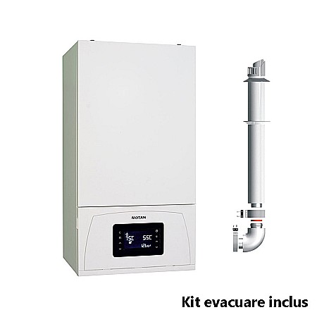 Centrale termice gaz - CENTRALA TERMICA IN CONDENSATIE MOTAN CONDENS 100 25 KIT EVACUARE INCLUS GARANTIE 5 ANI