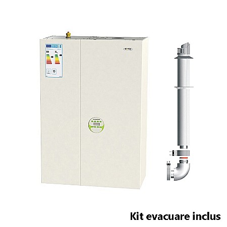 Centrale termice gaz - CENTRALA TERMICA PE GAZ IN CONDENSATIE MOTAN MKDENS 35 BA PLUS CU BOILER 40 L KIT EVACUARE INCLUS