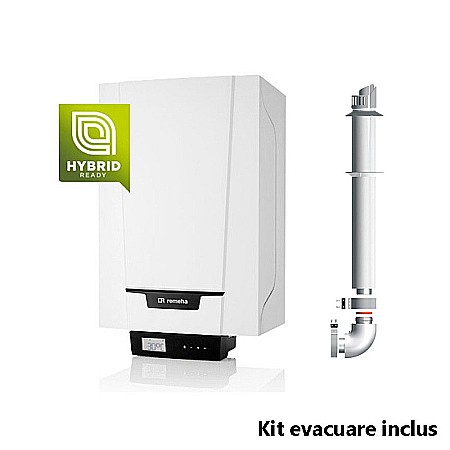 Termice - CENTRALA TERMICA PE GAZ IN CONDENSATIE REMEHA TZERRA ACE 28C KIT EVACUARE INCLUS