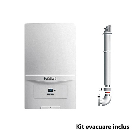 Termice - CENTRALA TERMICA PE GAZ IN CONDENSATIE VAILLANT ECOTEC PURE VUW 286/7-2 26.1 KW KIT EVACUARE INCLUS