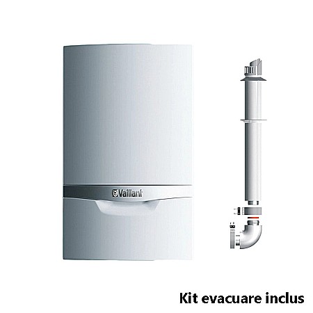 Centrale termice gaz - CENTRALA TERMICA PE GAZ IN CONDENSARE VAILLANT ECOTEC PLUS VU INT 486/5-5 48 KW DOAR INCALZIRE KIT DE EVACUARE INCLUS
