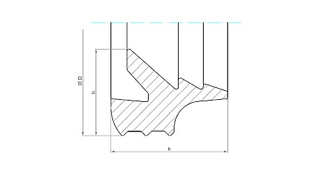 Garnitura etansare pentru capac rezervor apa subteran Kompactkit Valrom 47901000116 [2]