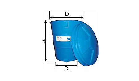 Rezervor apa 300l conic vertical Stockkit Valrom 49010300000 [1]