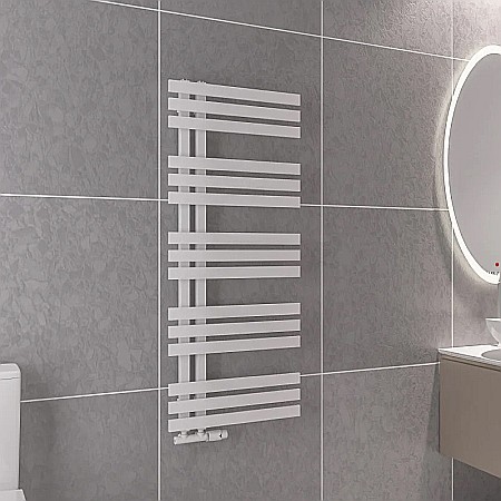 Termice - RADIATOR DECORATIV DE BAIE HEKO ELCHE 1200X600 ALB TEXTURAT