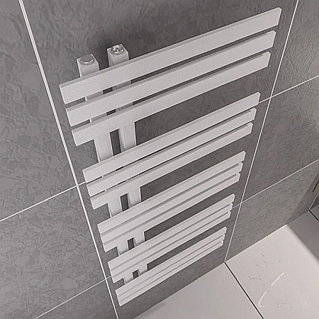 RADIATOR DECORATIV DE BAIE HEKO ELCHE 1800X600 ALB TEXTURAT [1]