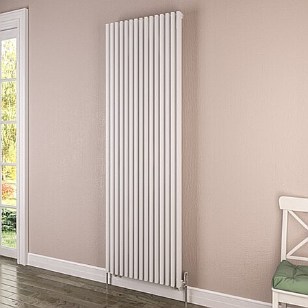 Termice - RADIATOR DECORATIV VERTICAL HEKO DIVA 1800X580 ALB TEXTURAT