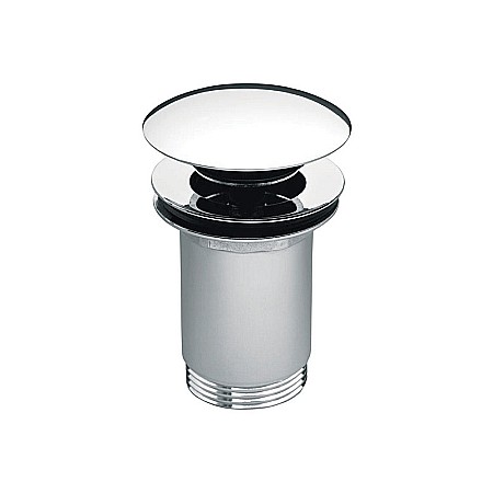 Obiecte Sanitare - VENTIL LAVOAR CLICK CLACK 11/4 FARA PREAPLIN ROTONDO CROMAT S285B FERRO