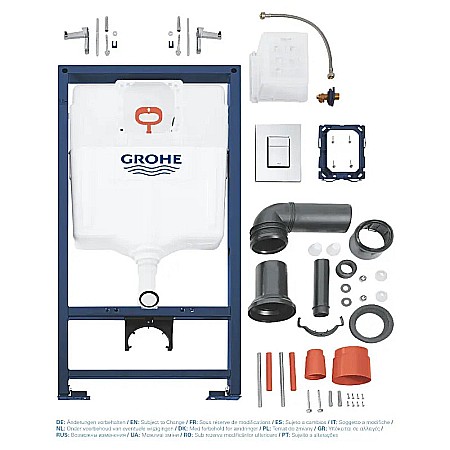 REZERVOR WC INCASTRAT GROHE RAPID SL CU CLAPETA CROMATA 38772001 [1]