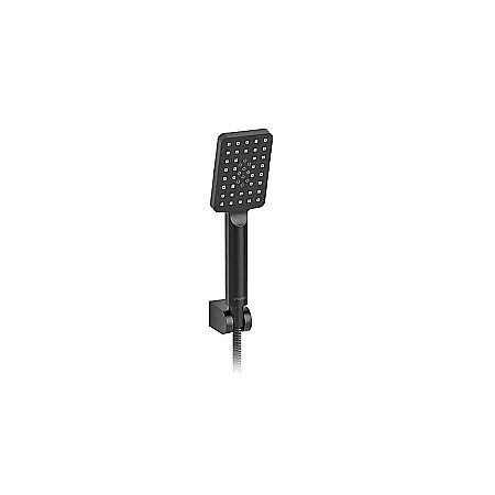 Seturi baterii baie - SET DUS PARA + FURTUN + SUPORT PARA NEGRU MAT LOFT VALVEX 2432910