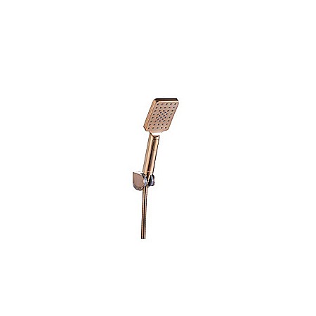 Seturi baterii baie - SET DUS PARA + SUPORT PARA + FURTUN DUS 150CM CUPRU SATINAT LOFT VALVEX 2432870