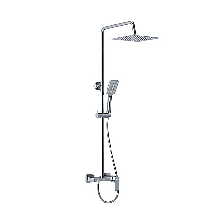Baterii sanitare - SET DUS PARA + FURTUN + SUPORT PARA CROM ARS VALVEX 2420150