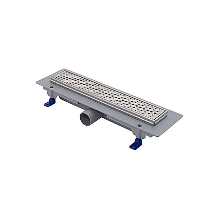 Rigola de dus - RIGOLA DUS LIV 350MM GRILA INOX ROUND RAMA PLASTIC 674711
