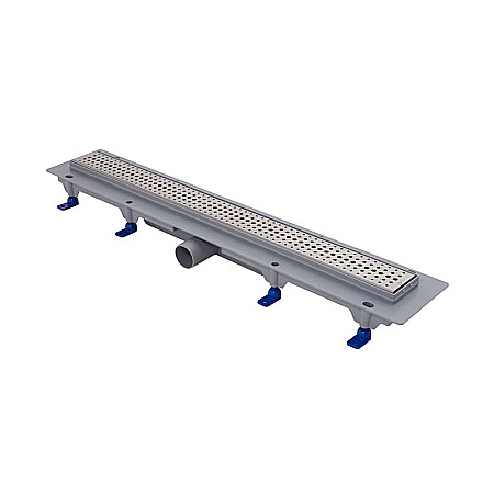 Rigola de dus - RIGOLA DUS LIV 850MM GRILA INOX ROUND RAMA PLASTIC 674735