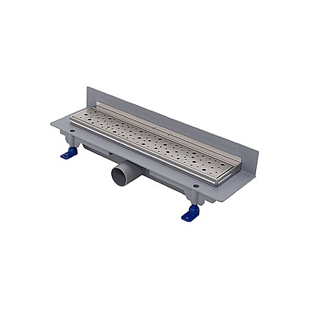 Rigola de dus - RIGOLA DUS LA PERETE LIV 450MM GRILA INOX GALAXY RAMA INOX 674778