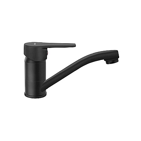 Obiecte Sanitare - BATERIE LAVOAR FERRO RITTO BTR2ABL CU PIPA MOBILA NEGRU MAT