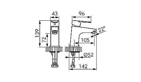 BATERIE LAVOAR FERRO RITTO BTR2 CROM [1]