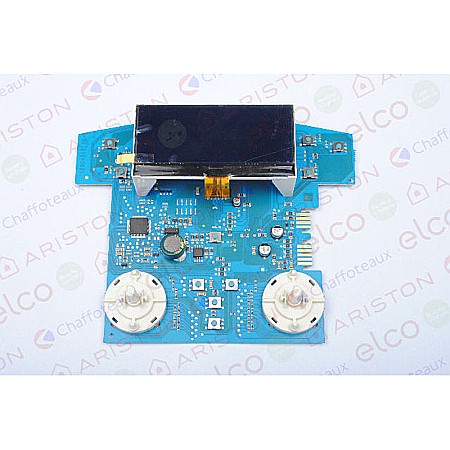 PLACA ELECTRONICA DISPLAY CENTRALA TERMICA ARISTON GENUS ORIGINAL ARISTON 65105149-02 [1]