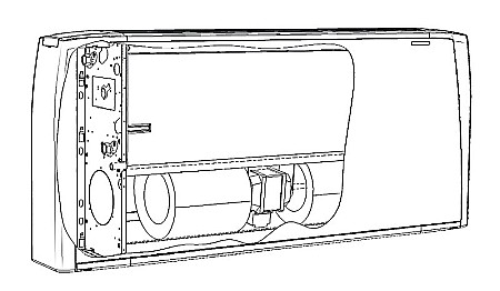 VENTILOCONVECTOR SABIANA CARISMA CRC CARCASAT MV CRC 74 [7]