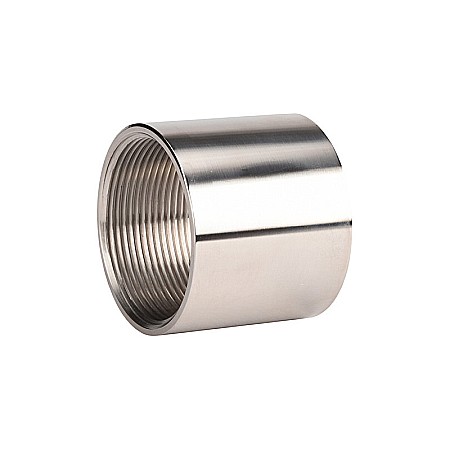 Racorduri filetate sudabile inox - Mufa inox 1 1/2 FI