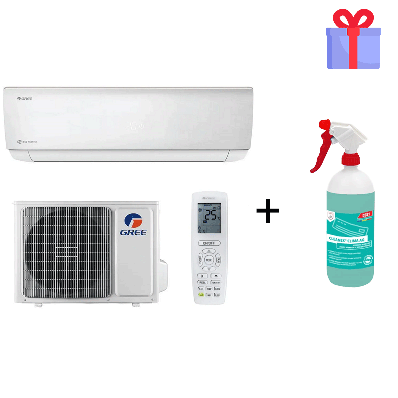 Aparat de aer conditionat Gree Bora A4 Silver R32 GWH12AABXB-K6DNA4A Inverter 12000 BTU [0]