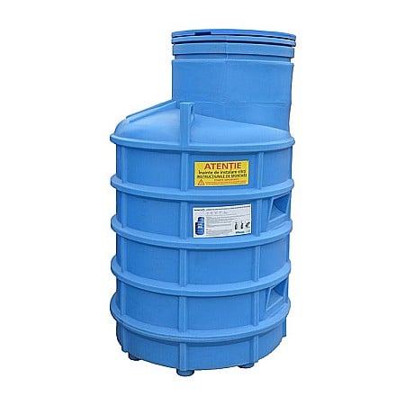 Camin pentru put de apa - Cabina put camin vane D1100 H2280 cu capac si sistem de inchidere Springkit Valrom 33200110020