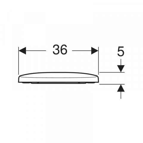 CAPAC VAS WC GEBERIT OVAL SELNOVA SOFTCLOSE ALB [2]