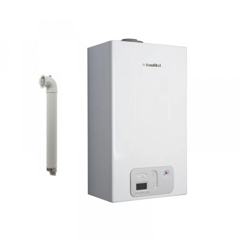 Termice - CENTRALA TERMICA IN CONDENSARE DOAR INCALZIRE FONDITAL ANTEA KRB 28 KIT EVACUARE INCLUS