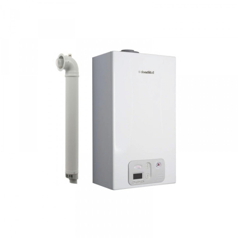 Termice - CENTRALA TERMICA IN CONDENSARE FONDITAL ANTEA KC 28 KW KIT EVACUARE INCLUS