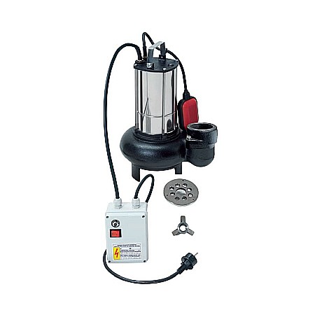 Hidro - Electropoma submersibila cu tocator PVM 120 GR cu tablou inclus 380V Umbra Pompe